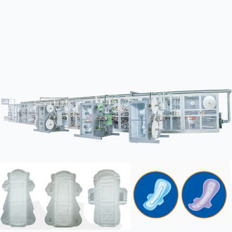 Sanitary Pad Production Line in China: Step-by-Step Manufacturing Process