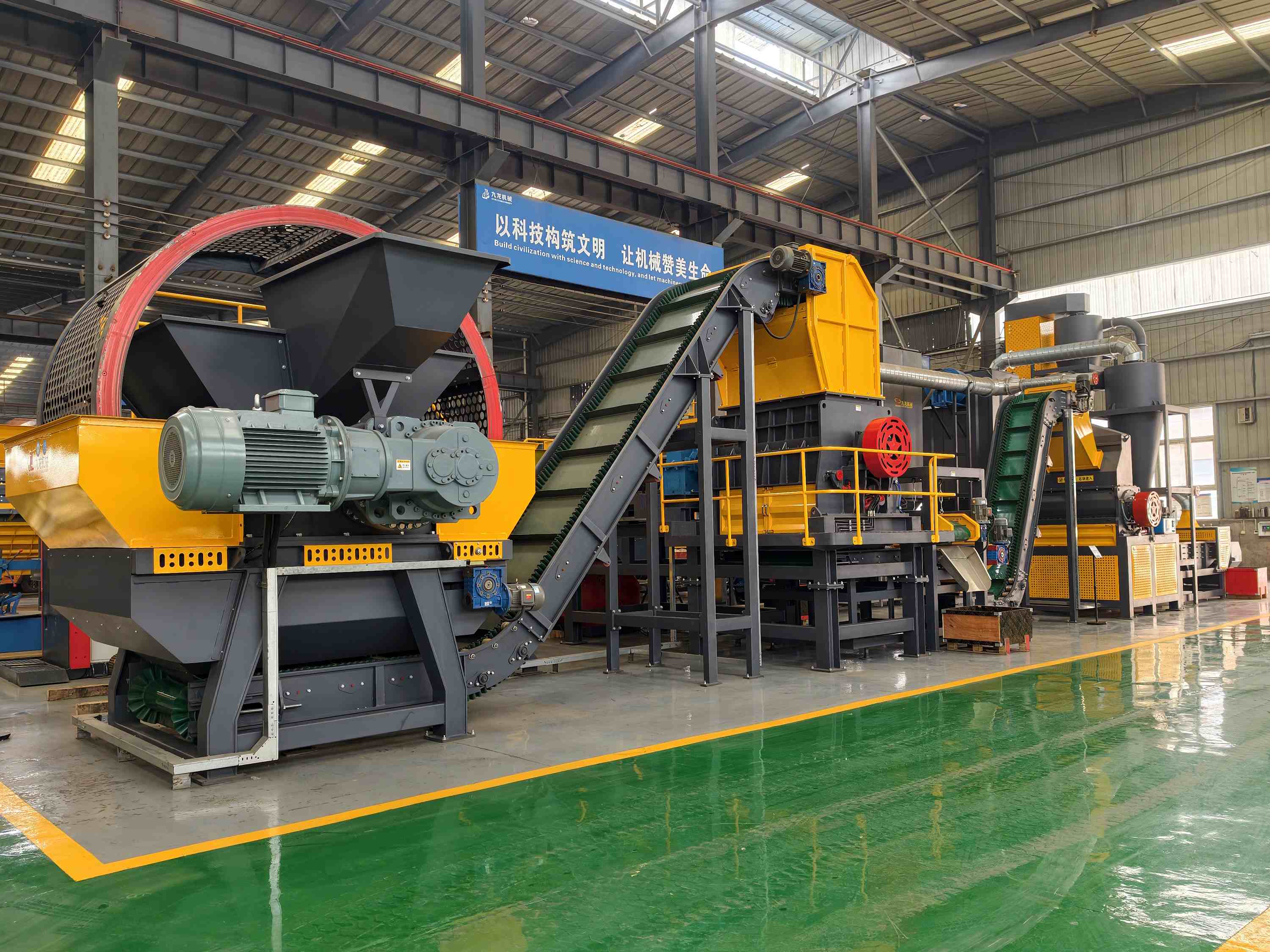 New Type Tire Shredder: Efficient Recycling Solutions for Modern Waste Management