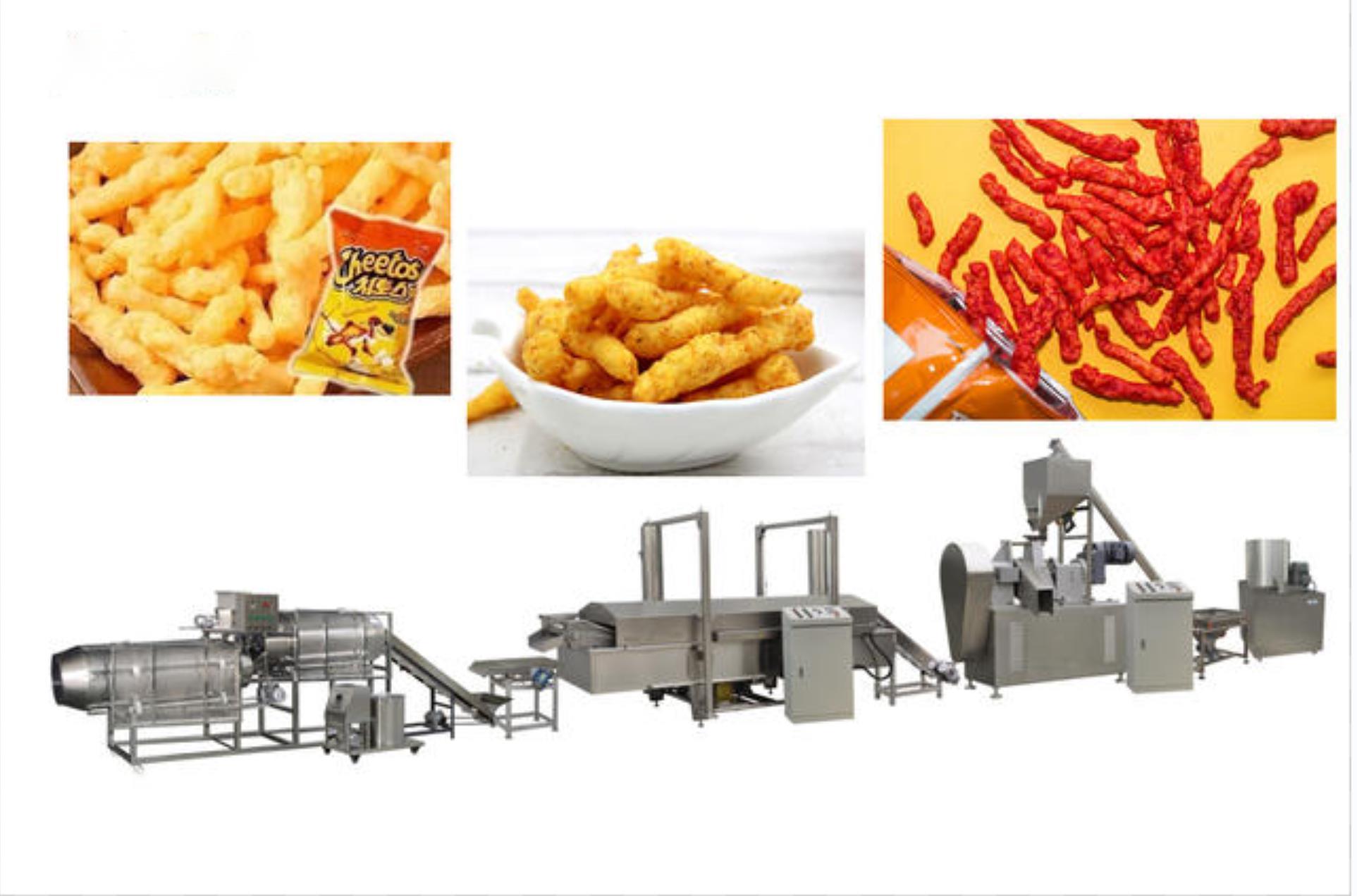High-Quality Corn Curls Cheetos Chips Extruder Machine for Perfect Snack Production